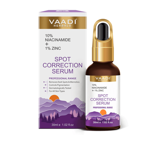 Vaadi Organics - Spot Correction Serum With 10 % Niacinamide & 1% Zinc (30 ml) - VH0693