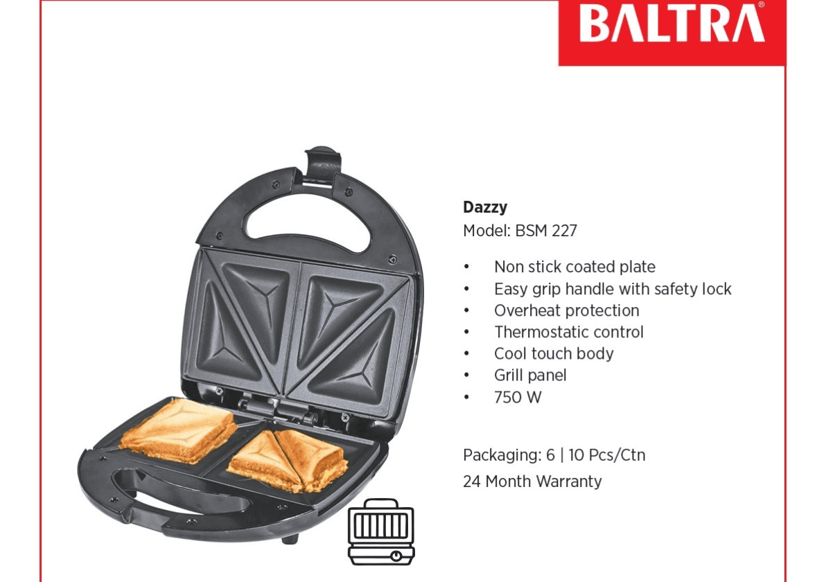 Baltra BSM 227 Sandwich Maker