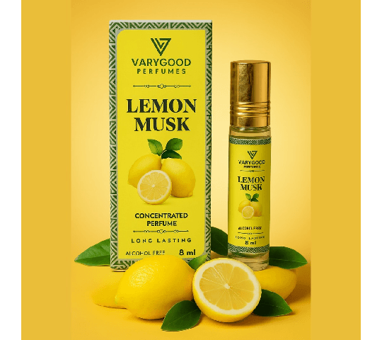 Varygood Perfumes Lemon Musk – Fresh Citrus Musk Fragranc