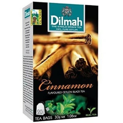 Dilmah Dilmah Green Tea with Cinnamon – 20 Tea Bags | Premium Ceylon Green Tea daily essentials & lifestyle — thumbnail 2 of 6