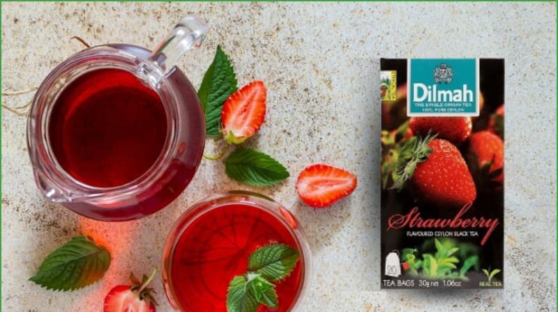 Dilmah Premium Green Tea with Strawberry | 20 Tea Bags | Refreshing Flavored Green Tea daily essentials & lifestyle — thumbnail 6 of 6
