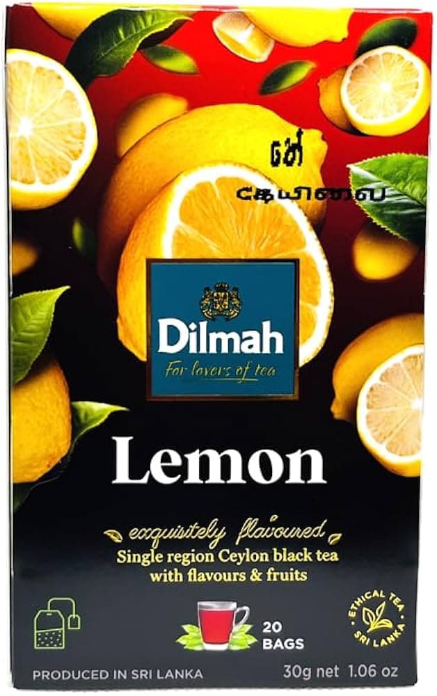 Dilmah Dilmah Premium Green Tea with Lemon | Refreshing Green Tea Bags daily essentials & lifestyle — thumbnail 5 of 6