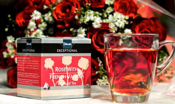 Dilmah Dilmah Rose with French Vanilla Tea | Premium Ceylon Black Tea Infusion daily essentials & lifestyle — image 1 of 7