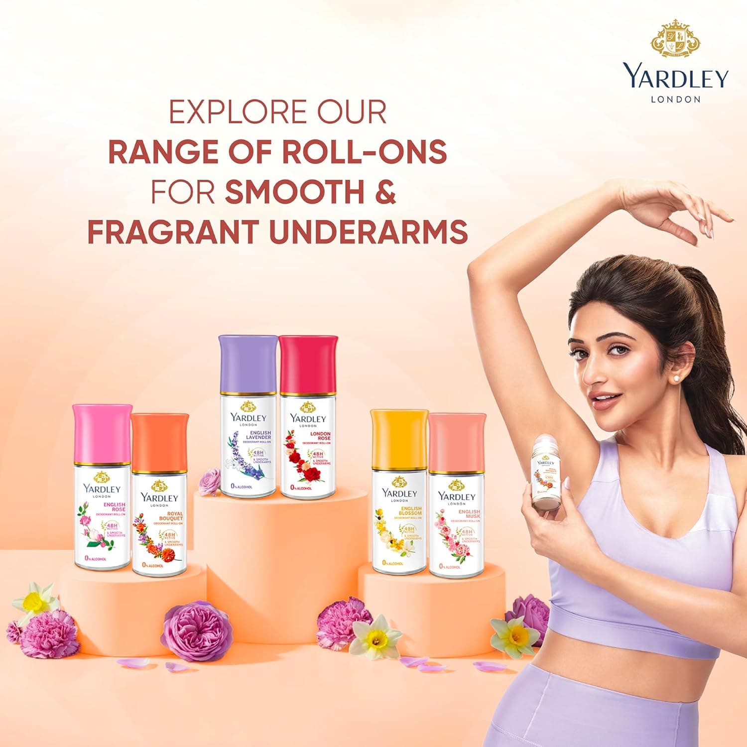 No Brand Yardley Royal Bouquet Perfumed Talc 50ml – Long Lasting Floral Fragrance daily essentials & lifestyle — thumbnail 2 of 7