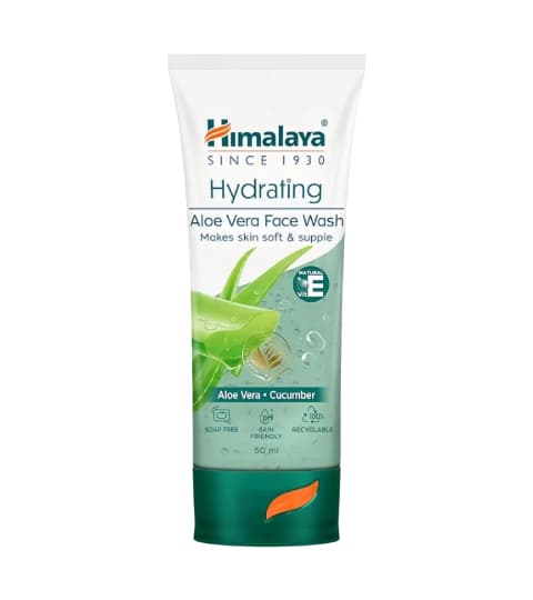 Himalaya Hydrating Aloe Vera Face Wash 50gm