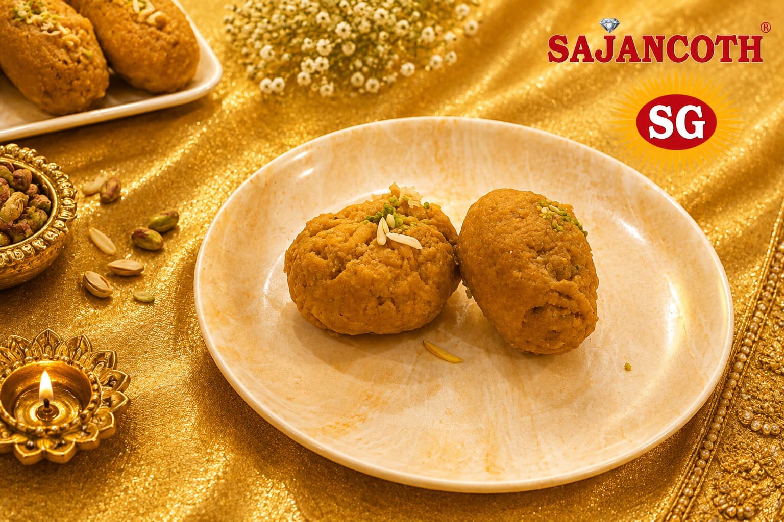 Sajan Goth Sajan Goth Balushahi – Traditional Flaky Sweet per kg daily essentials & lifestyle — image 1 of 2