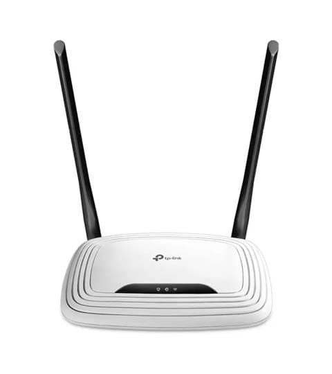 TIP-LINK TP-Link TL-WR841N Wireless N Router 300Mbps 2.4GHz Dual Antenna WiFi Router – Stable High-Speed Internet for Home… — thumbnail 2 of 2