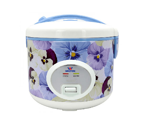 Walton Electric Rice Cooker 2.2 Liter | Automatic Keep Warm Non-Stick Inner Pot
