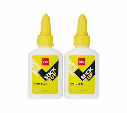 Deli White Glue E39446 80ML – Strong Adhesive for Paper, Craft & Office Use