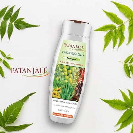 Patanjali Patanjali Kesh Kanti Natural Hair Cleanser 200ML | Herbal Shampoo for Strong & Healthy Hair daily essentials &… — thumbnail 3 of 5