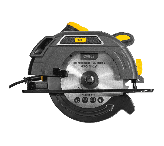 Deli Tools Deli Tools EDL-YJ185-E1 Circular Saw 1300W 7-1/4 Inch Wood Cutting Power Saw hardware & machinery — thumbnail 2 of 2