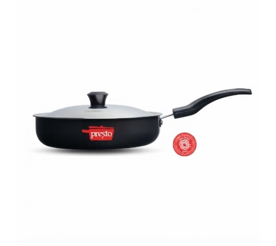 Presto Hard Anodised Induction Base Frypan 200mm | Non-Stick Frying Pan for Gas & Induction