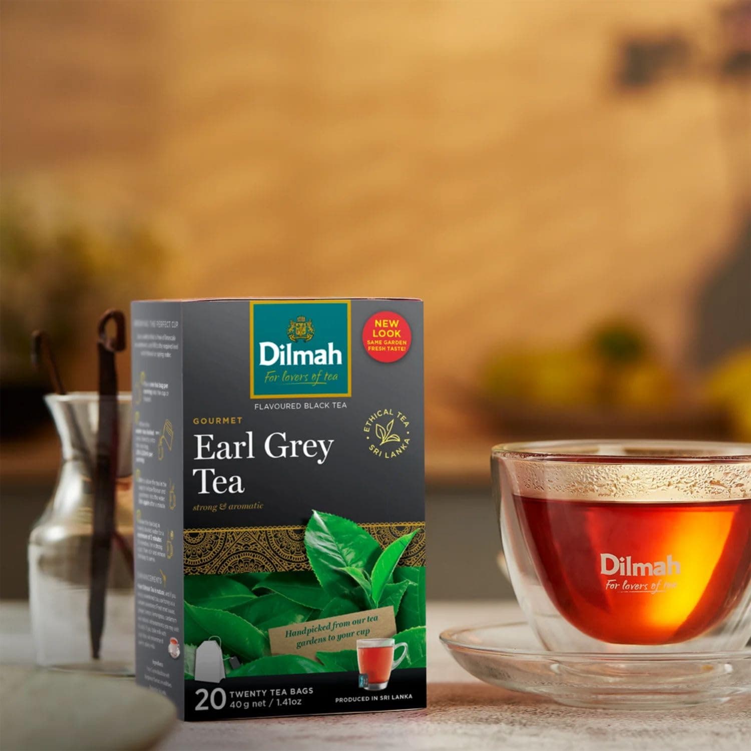 Dilmah Dilmah Earl Grey Tea – 20 Tea Bags | Premium Ceylon Black Tea with Bergamot daily essentials & lifestyle — thumbnail 3 of 6
