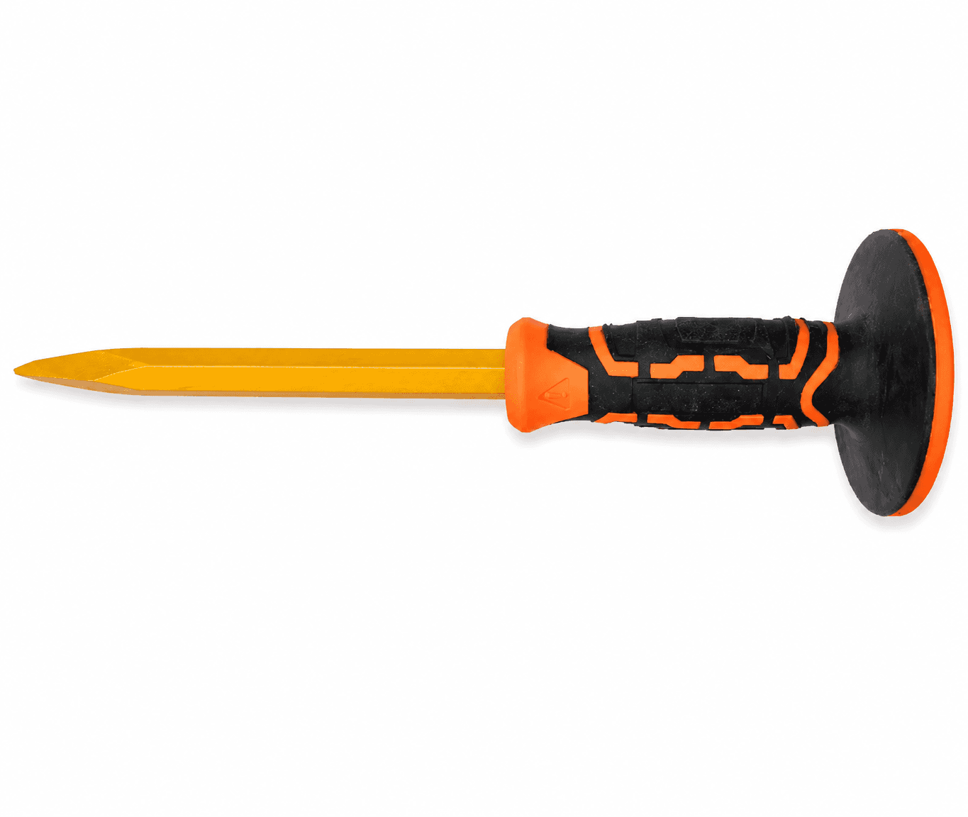 Fontor 12 Inch Pointed Masonry Chisel Heavy-Duty Concrete & Brick Breaking Tool