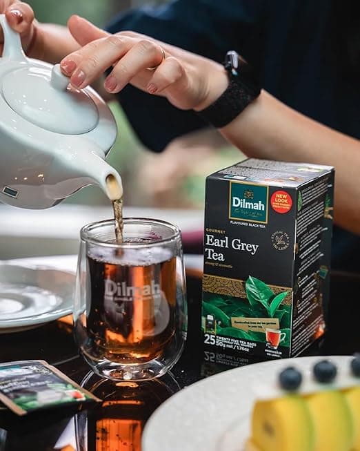 Dilmah Dilmah Earl Grey Tea – 20 Tea Bags | Premium Ceylon Black Tea with Bergamot daily essentials & lifestyle — thumbnail 4 of 6