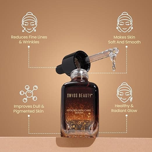 Swiss Beauty Swiss Beauty 24K Gold Face Serum | Hydrating & Radiant Glow Serum daily essentials & lifestyle — thumbnail 5 of 6