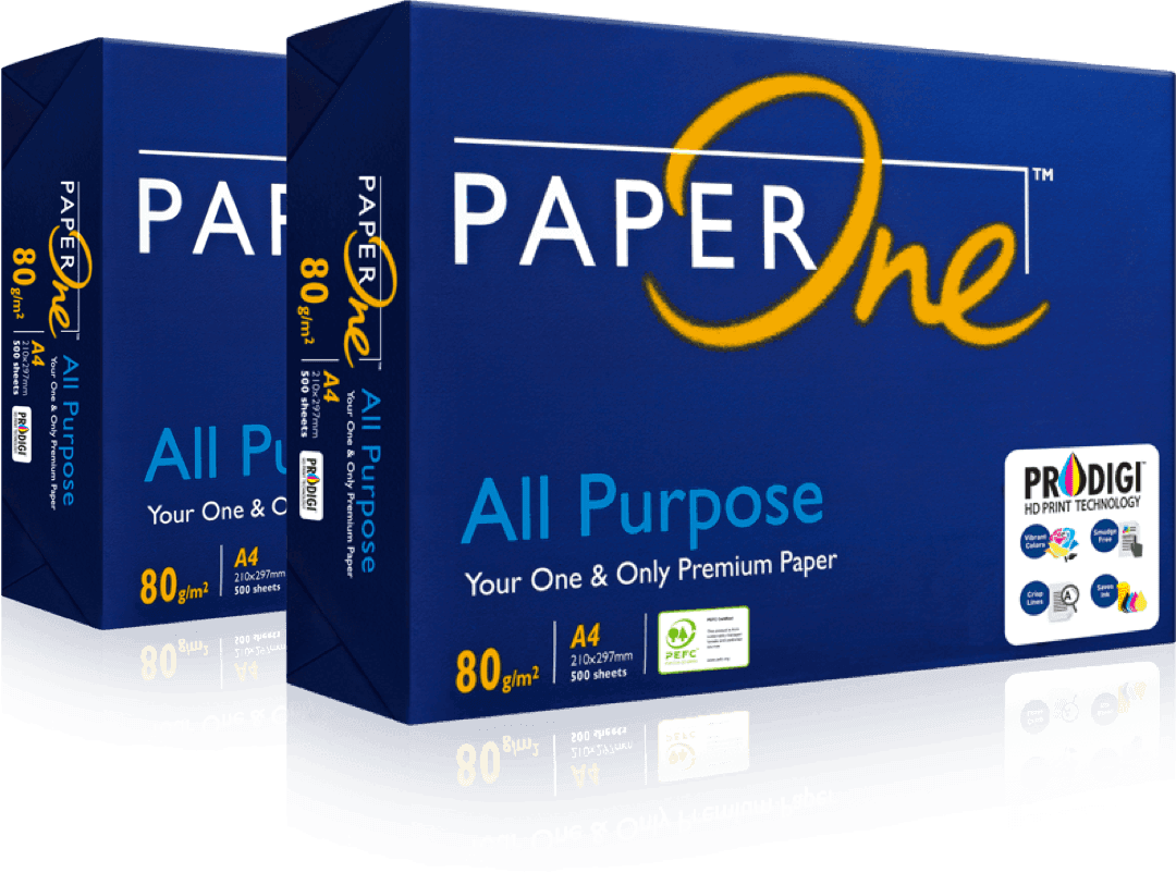 No Brand Paper One A4 Copy Paper 80 GSM | Premium Multipurpose Printing Paper stationary, toys & sports — image 1 of 3