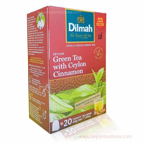 Dilmah Dilmah Green Tea with Cinnamon – 20 Tea Bags | Premium Ceylon Green Tea daily essentials & lifestyle — thumbnail 6 of 6
