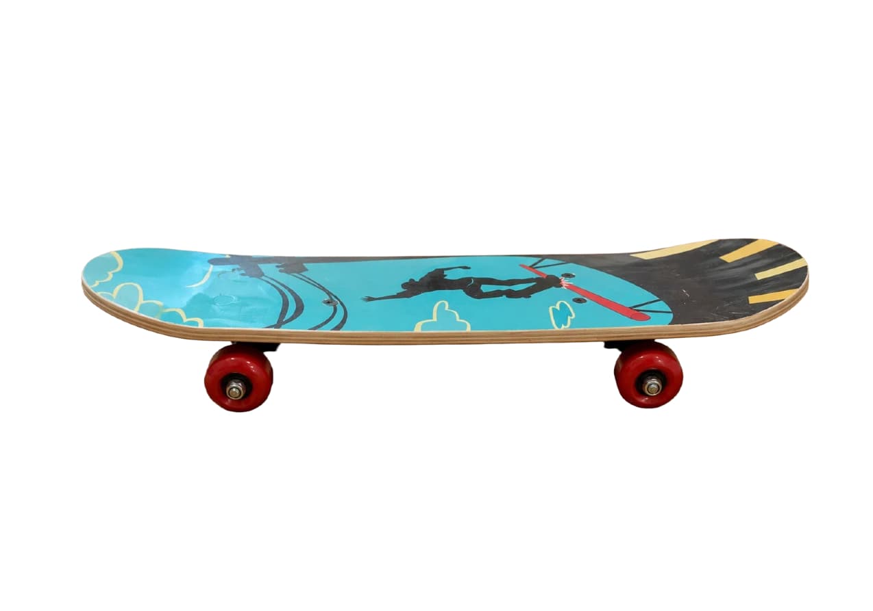 Large Skateboard Comfortable and Lightweight Complete Cruiser Board for Kids, Teens & Adults