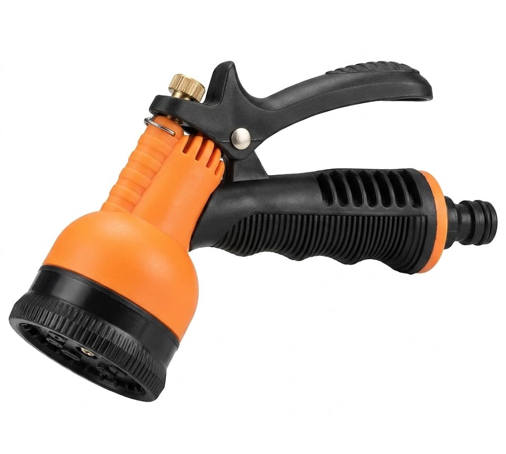 Fontor 8 Function Spray Head HWSG092 – Adjustable Water Spray Nozzle for Garden & Cleaning Use