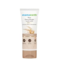 Mamaearth Rice Dewy Bright Face Wash with Rice Water & Niacinamide for Glass Skin – 100ml