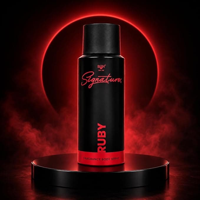 Signature SIGNATURE RUBY Deodorant Spray for Women 150ML | Long Lasting Floral Fruity Fragrance Body Spray | Premium Luxury… — thumbnail 8 of 8