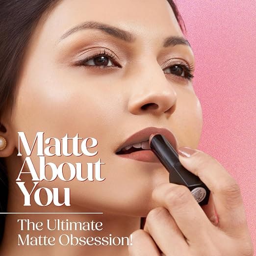 HILARY RHODA Hilary Rhoda Matte About You Lipstick | Long-Lasting Velvet Matte Lip Color daily essentials & lifestyle — thumbnail 6 of 7