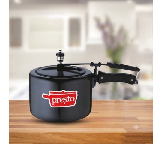 Presto Presto Hard Anodized Classic Pressure Cooker 3 Litre | Durable Inner Lid Cooker daily essentials & lifestyle