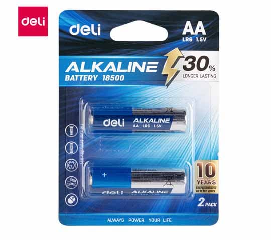 Deli Alkaline Battery E18500 Long Lasting Power for Everyday Devices