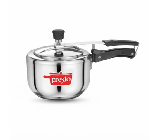 Presto Stainless Steel Induction Base Classic Pressure Cooker 2 Litre