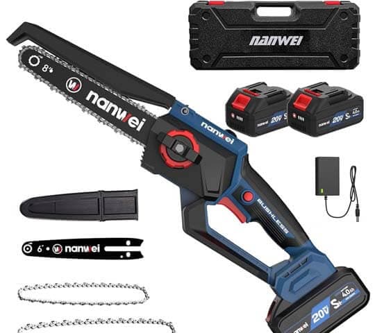 NANWEI NW-ES8081-B Agricultural Chain Saw | Powerful Electric Wood Cutter for Farming & Gardening
