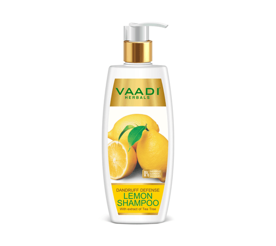 Vaadi Organics - Dandruff Defense Lemon Shampoo With Extract of Tea Tree (350 ml) - VH0290