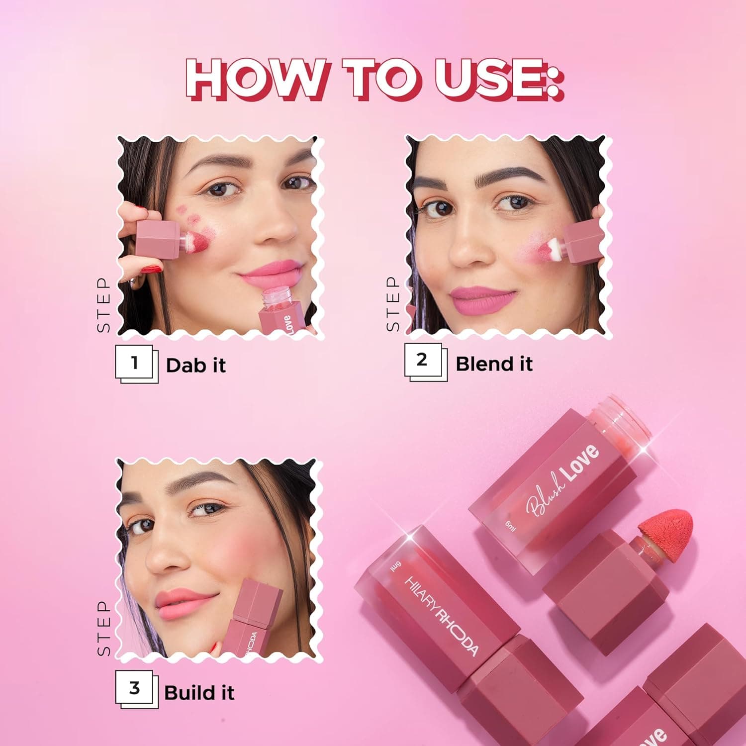 HILARY RHODA Hilary Rhoda Blush Love Liquid Blush For Women | Long-Lasting Natural Glow daily essentials & lifestyle — thumbnail 2 of 7