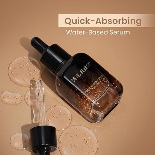 Swiss Beauty Swiss Beauty 24K Gold Face Serum | Hydrating & Radiant Glow Serum daily essentials & lifestyle — thumbnail 4 of 6