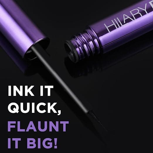 HILARY RHODA Hilary Rhoda Eye Callin' Liquid Black Eyeliner | Waterproof & Smudge-Proof daily essentials & lifestyle — thumbnail 4 of 5