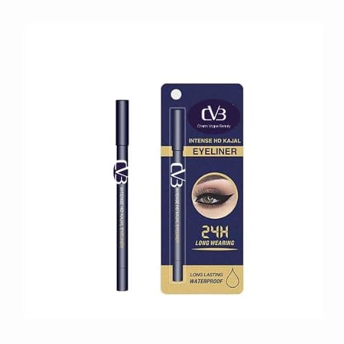 CVB C75 Intense HD Kajal Eyeliner | Waterproof Long-Lasting Eye Makeup
