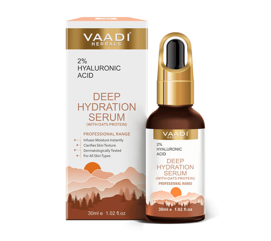 Vaadi Organics - Deep Hydration Serum With 2% Hyaluronic Acid & Oats Protein (30 ml) - VH0688