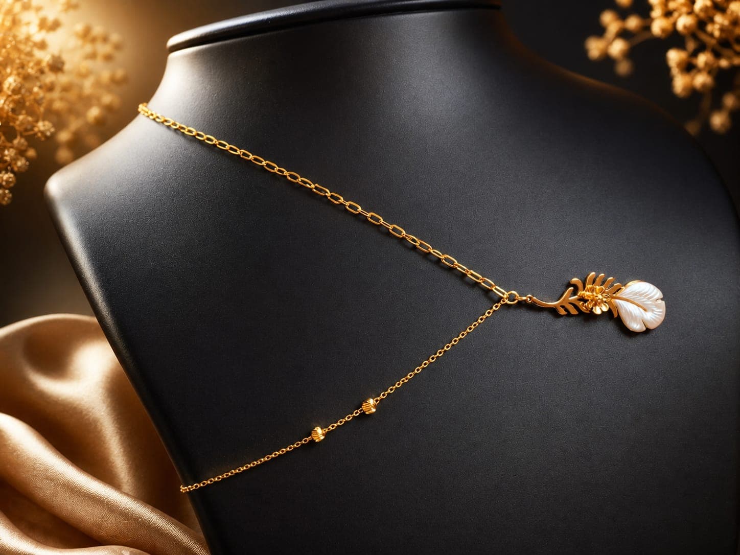 Premium Asymmetrical Mixed-Chain Necklace for Women – Trendy Layered Statement Jewelry