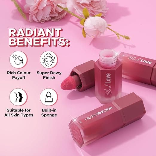 HILARY RHODA Hilary Rhoda Blush Love Liquid Blush For Women | Long-Lasting Natural Glow daily essentials & lifestyle — thumbnail 4 of 7