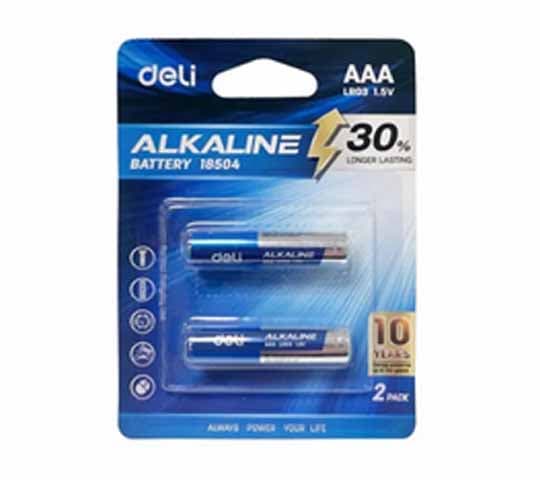Deli Alkaline Battery E18504 Long Lasting Power for Everyday Devices
