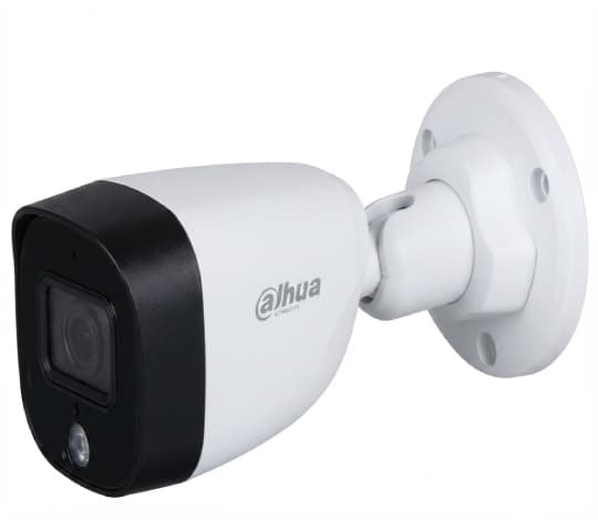 Dahua 2MP Full-Color HDCVI Bullet CCTV Camera DH-HAC-HFW1209CP-LED | 1080P IP67 Security Camera