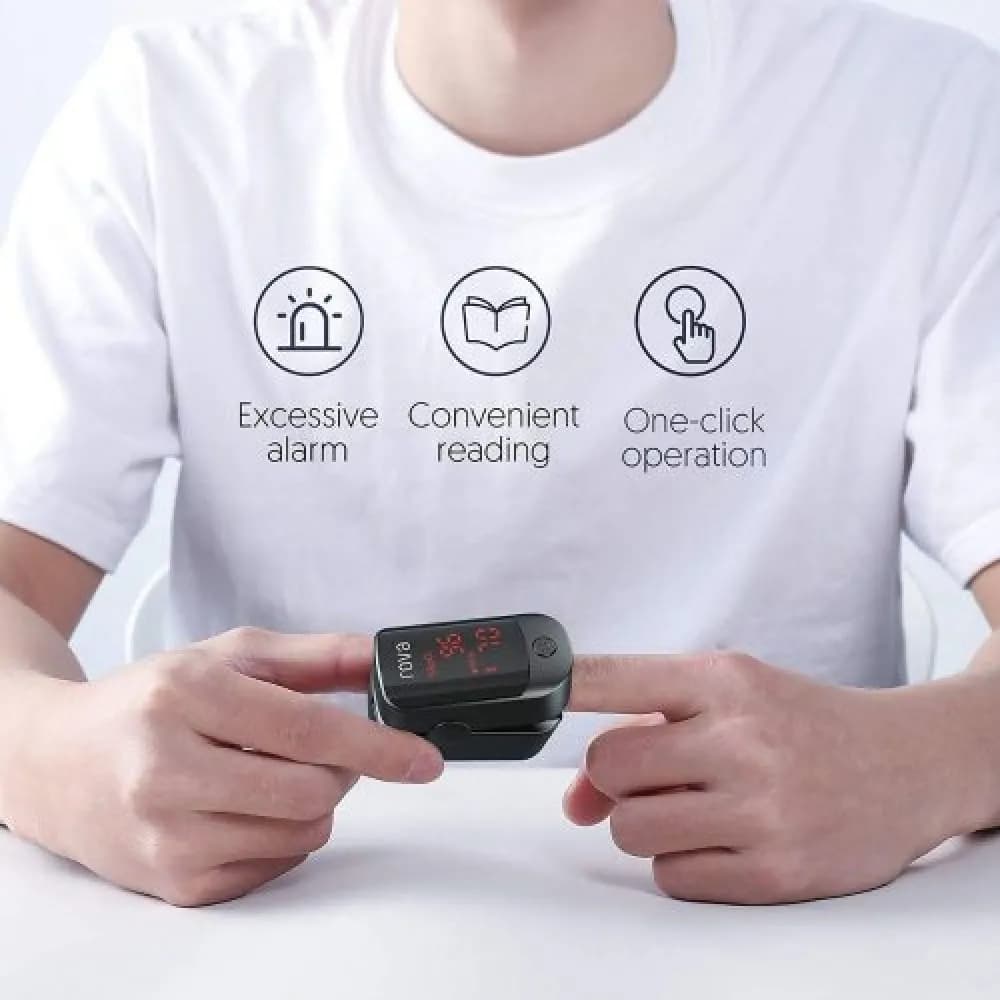 Rova Rova RO-40 Oximeter Price in Nepal | Digital Pulse Oximeter for Accurate SpO2 & Pulse Rate Monitoring | Yetideal.com… — thumbnail 3 of 3
