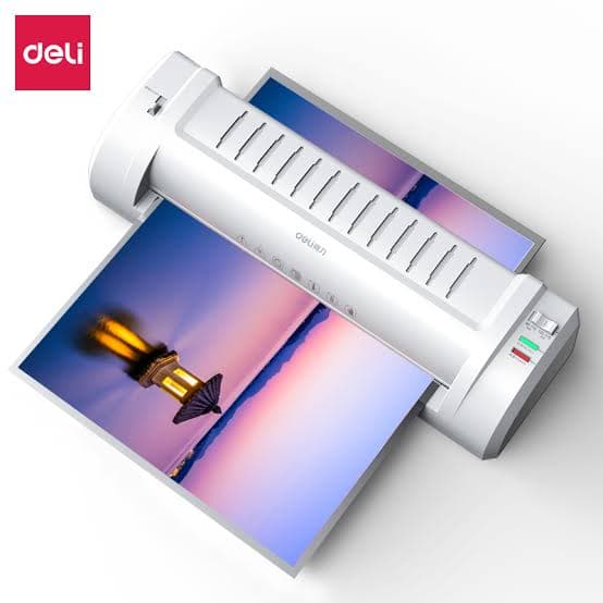 Deli Deli Laminating Machine A3 Size 3894EU | Hot & Cold Laminator for Office, School & Home stationary, toys & sports — thumbnail 2 of 4