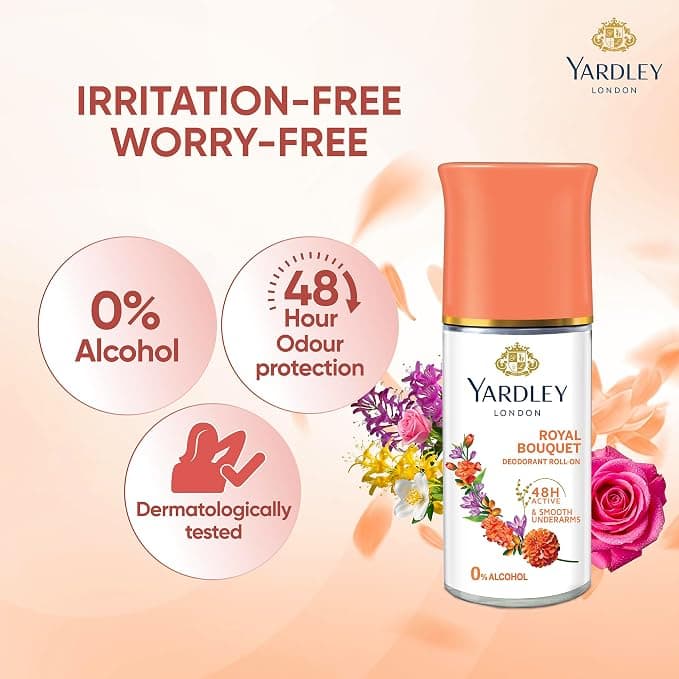 No Brand Yardley Royal Bouquet Perfumed Talc 50ml – Long Lasting Floral Fragrance daily essentials & lifestyle — thumbnail 5 of 7