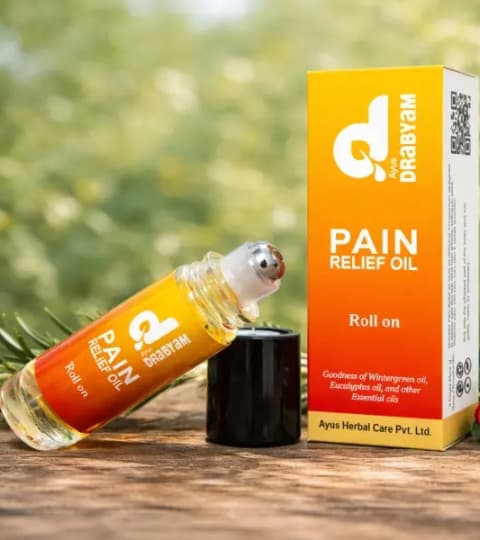 Drabyam Drabyam Pain Relief Oil Roll-On 10ml daily essentials & lifestyle — image 1 of 2