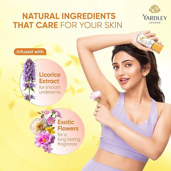 No Brand Yardley English Blossom Roll-On Deodorant 25ML for Women | Long Lasting Fresh Floral Fragrance daily essentials &… — thumbnail 7 of 8