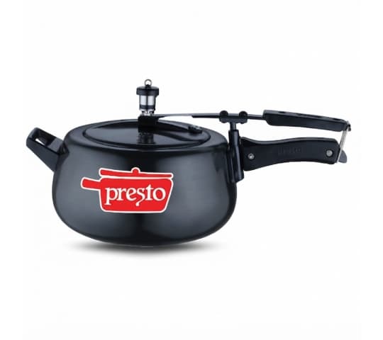 Presto Hard Anodized Contura Pressure Cooker 5 Litre | Gas Compatible