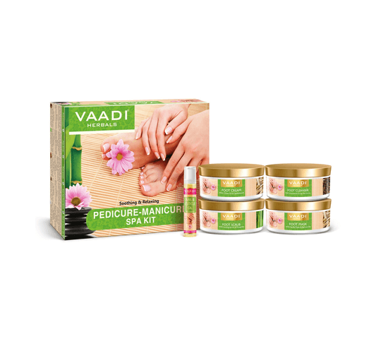 Vaadi Organics - Pedicure Manicure Spa Kit - Soothing & Refreshing (640 gms) - VH0466
