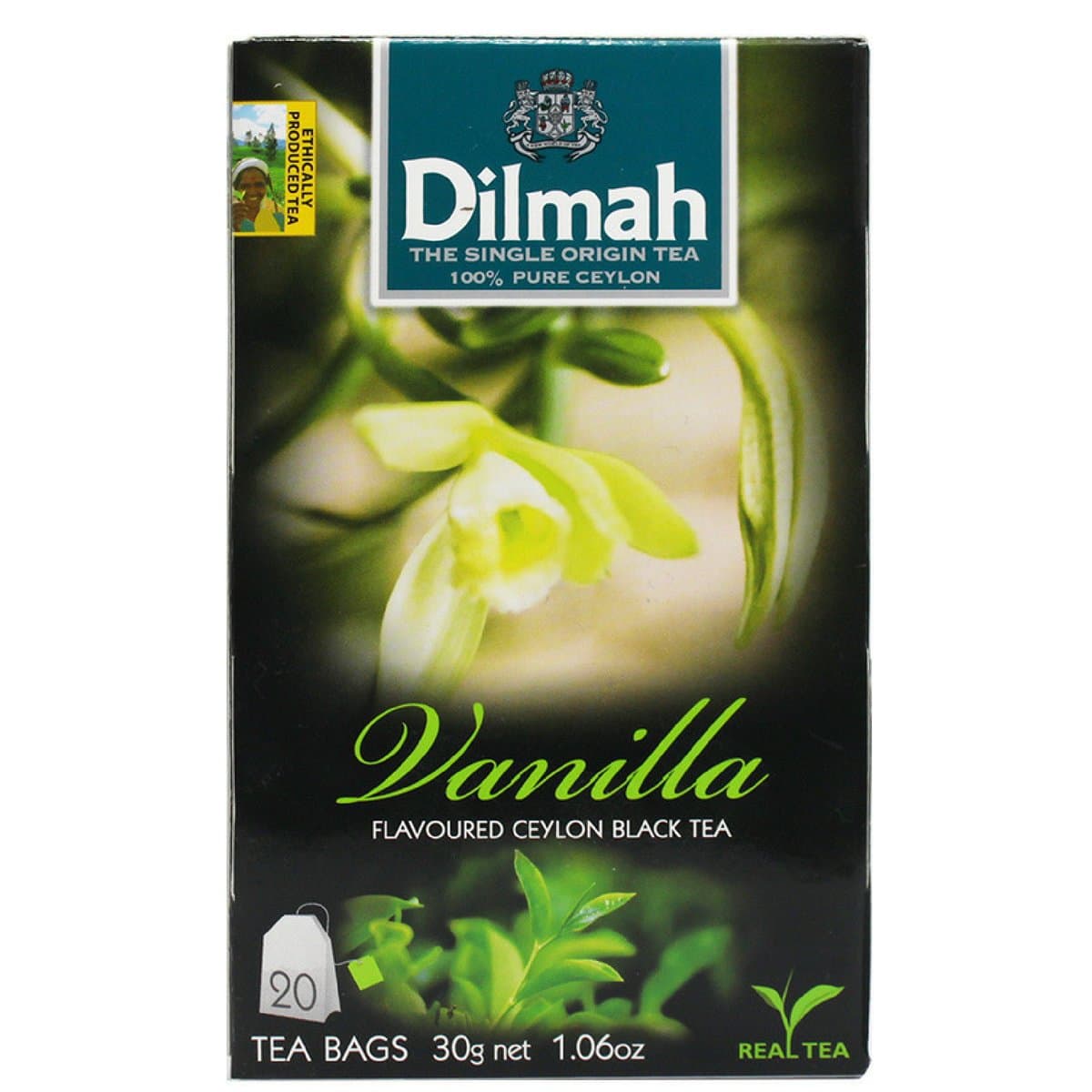 Dilmah Tea – Vanilla Flavoured – 20 Tea Bags | Premium Ceylon Black Tea daily essentials & lifestyle — thumbnail 4 of 7