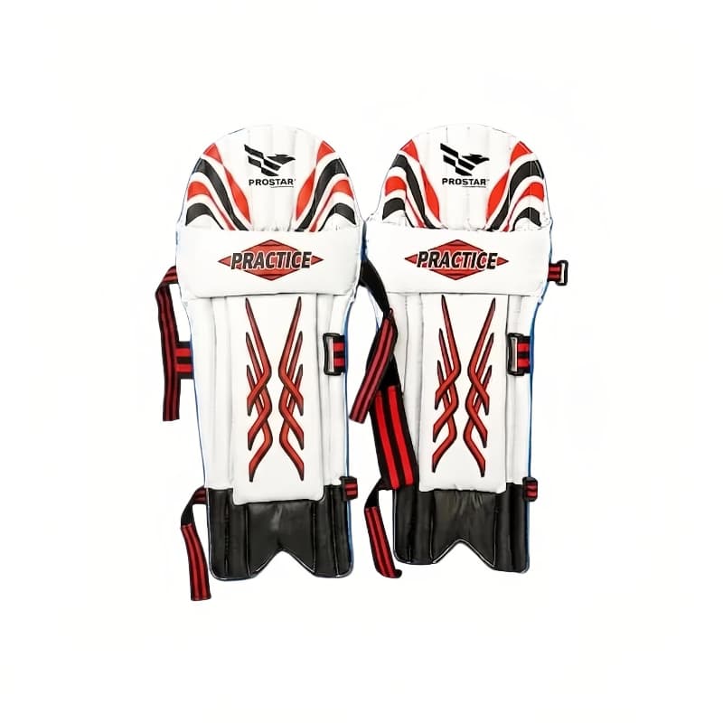 Prostar Prostar Cricket Batting Leg Guard for Men Practice | Lightweight Protective Cricket Pads stationary, toys & sports — thumbnail 2 of 2